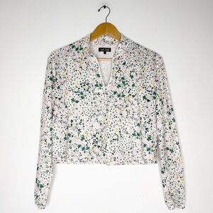 Bad Birdie Florida Pullover Long Sleeve Floral Top – Women’s XS